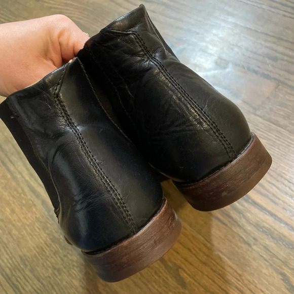 MOMA Black Leather Chelsea Boots Size 39 Made in Italy - Picture 11 of 15